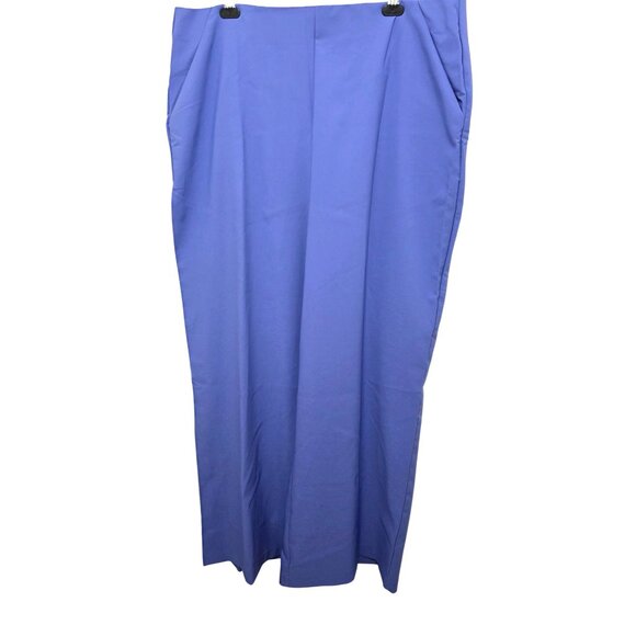 Torrid Blue High-Waisted Women's Plus Size Dress Pants Elastic Waist Size 3 - Picture 1 of 8
